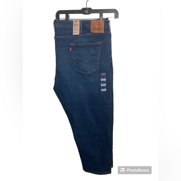 Levi’s 502 regular taper leg stretch jeans. 52x30 - Picture 1 of 7